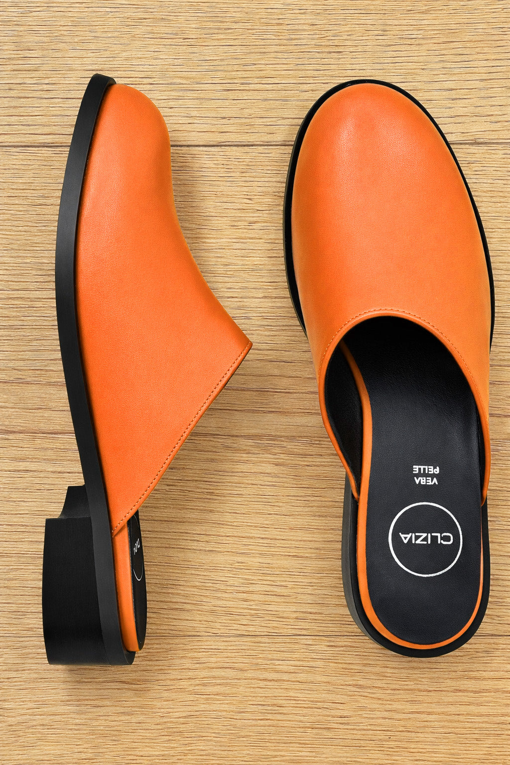 BRANDON ORANGE LEDER