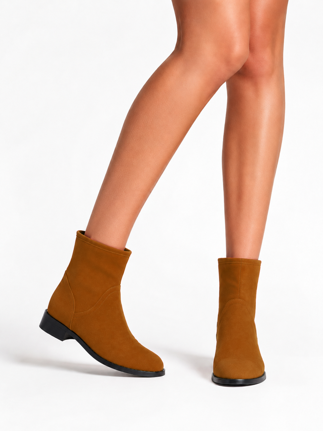 DOC Wildleder Cognac