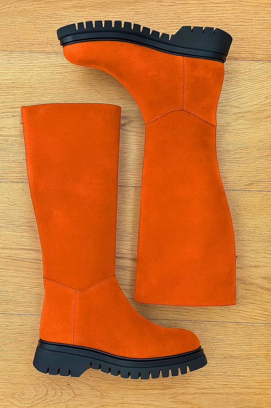 ORANGE SUEDE