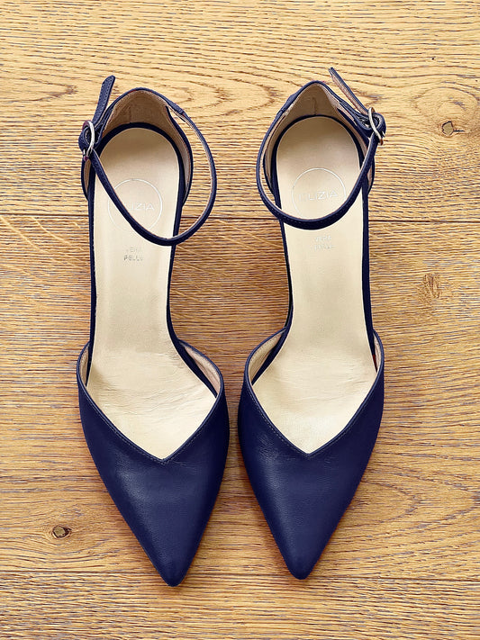 ADA BLAU LEDER