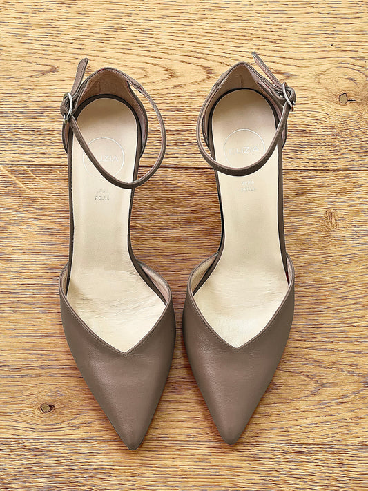 ADA TAUPE LEDER