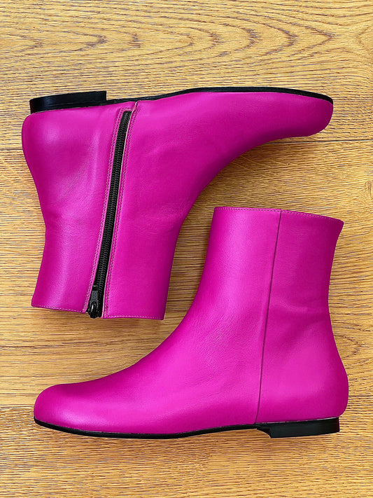 KOEN LEDER FUCHSIA