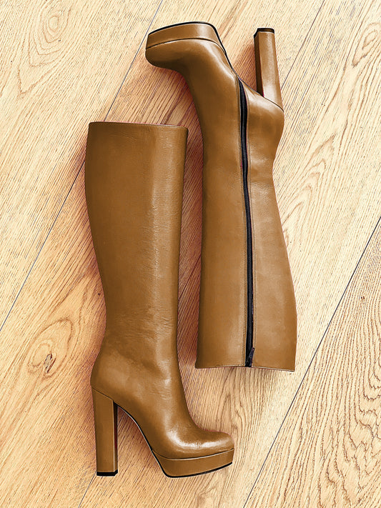 SAVANNAH LEDER COGNAC