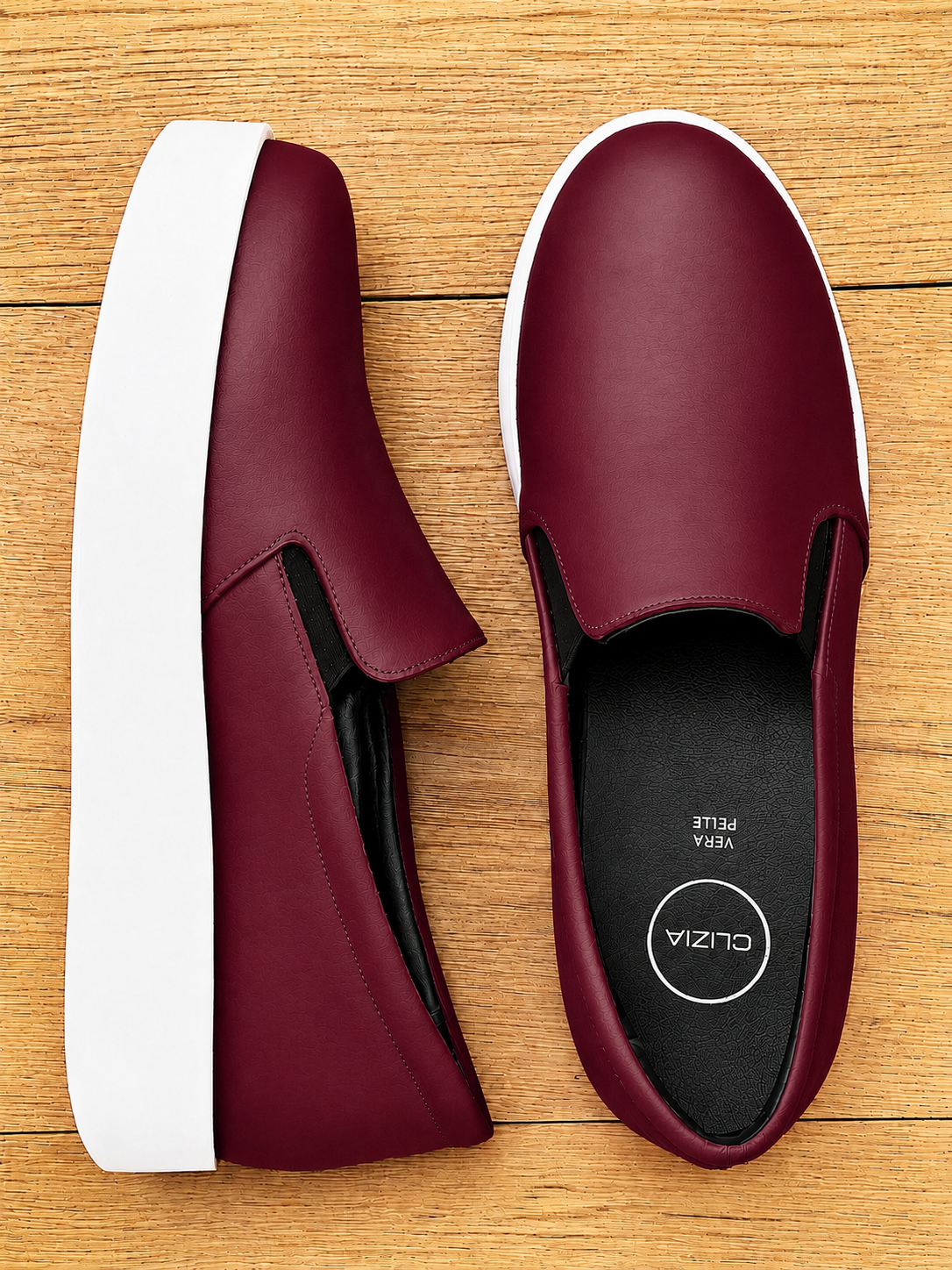 KIRI LEDER BORDEAUX