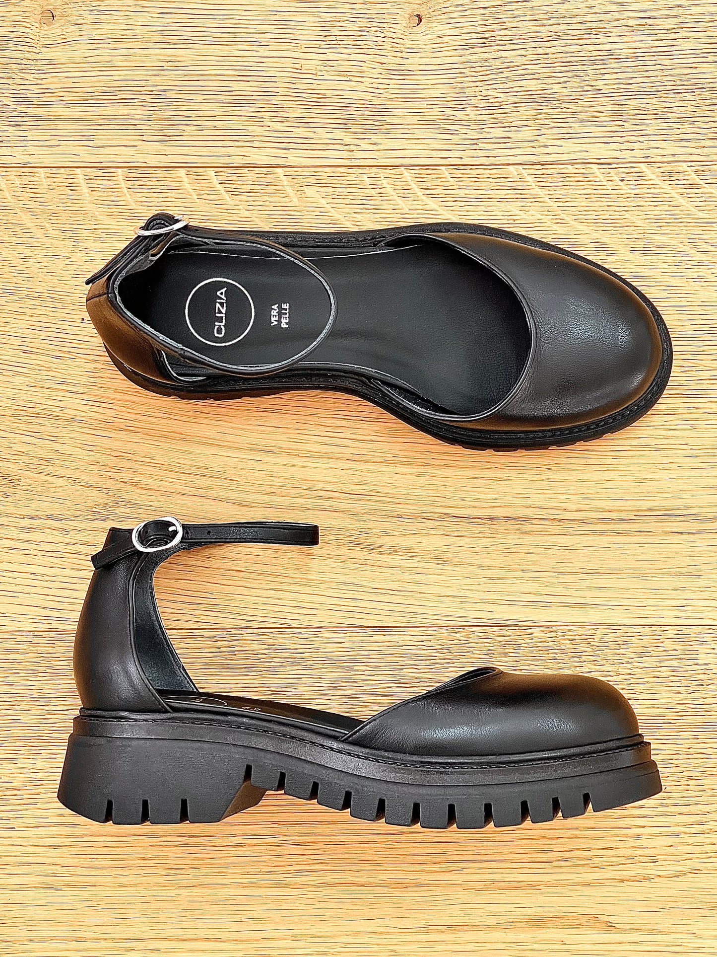 SIV SCHWARZES LEDER
