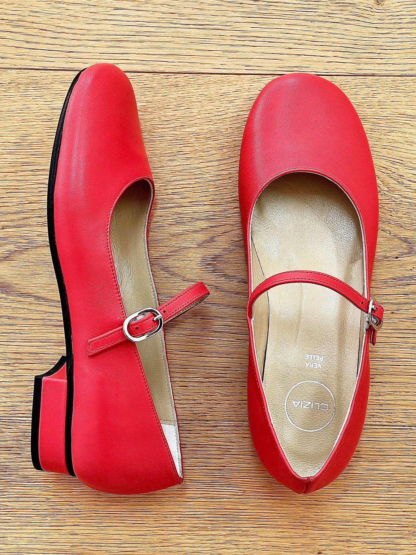 ZELIA LEDER ROT