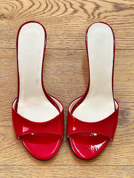 MORENA ROT LACKLEDER