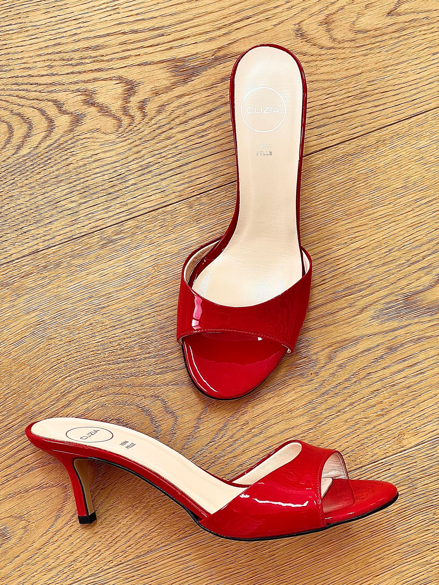 MORENA ROT LACKLEDER