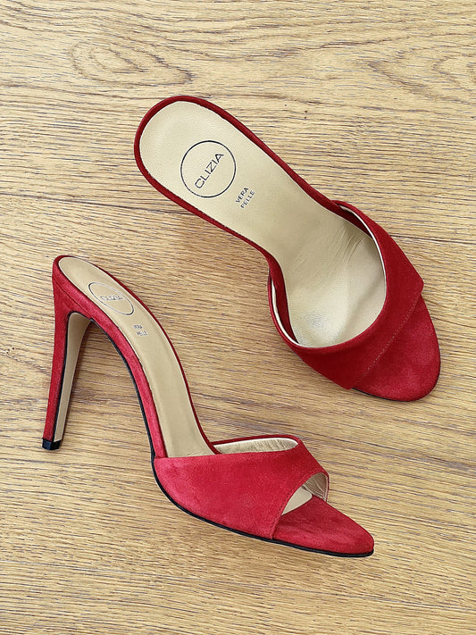 INEX RED SUEDE