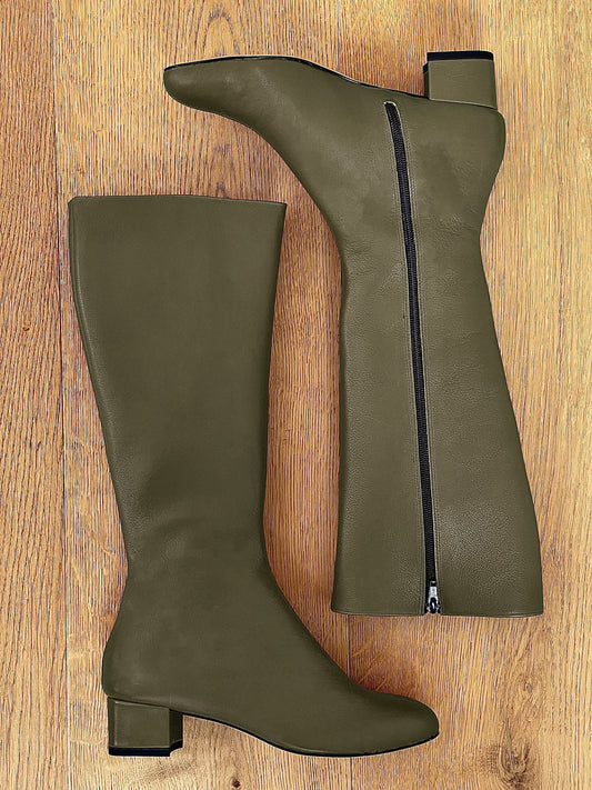 SIERRA KHAKI LEDER