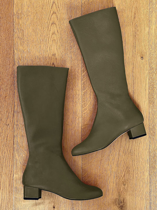 SIERRA KHAKI LEDER