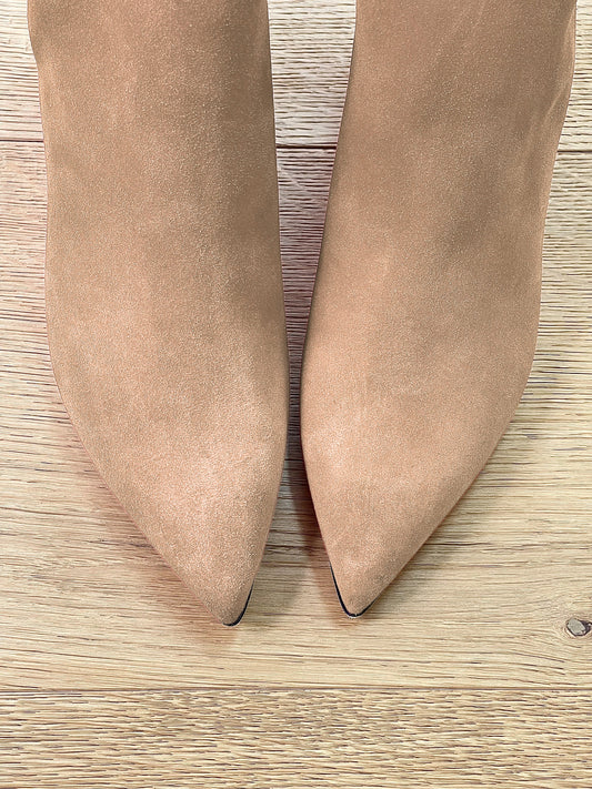 KRYSHA BEIGE WILDLEDER