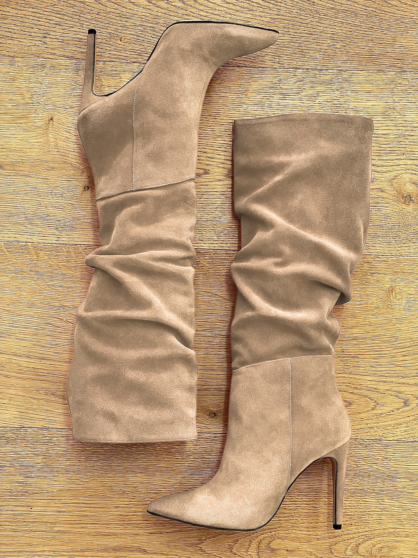 ARZU BEIGE WILDLEDER