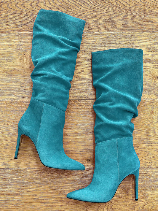 ARZU AUS BLAUEM WILDLEDER