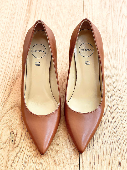 JOAN COGNAC LEDER