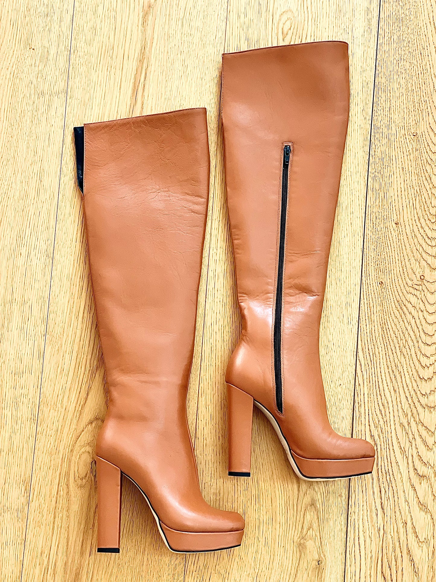KRISTEN COGNAC LEDER