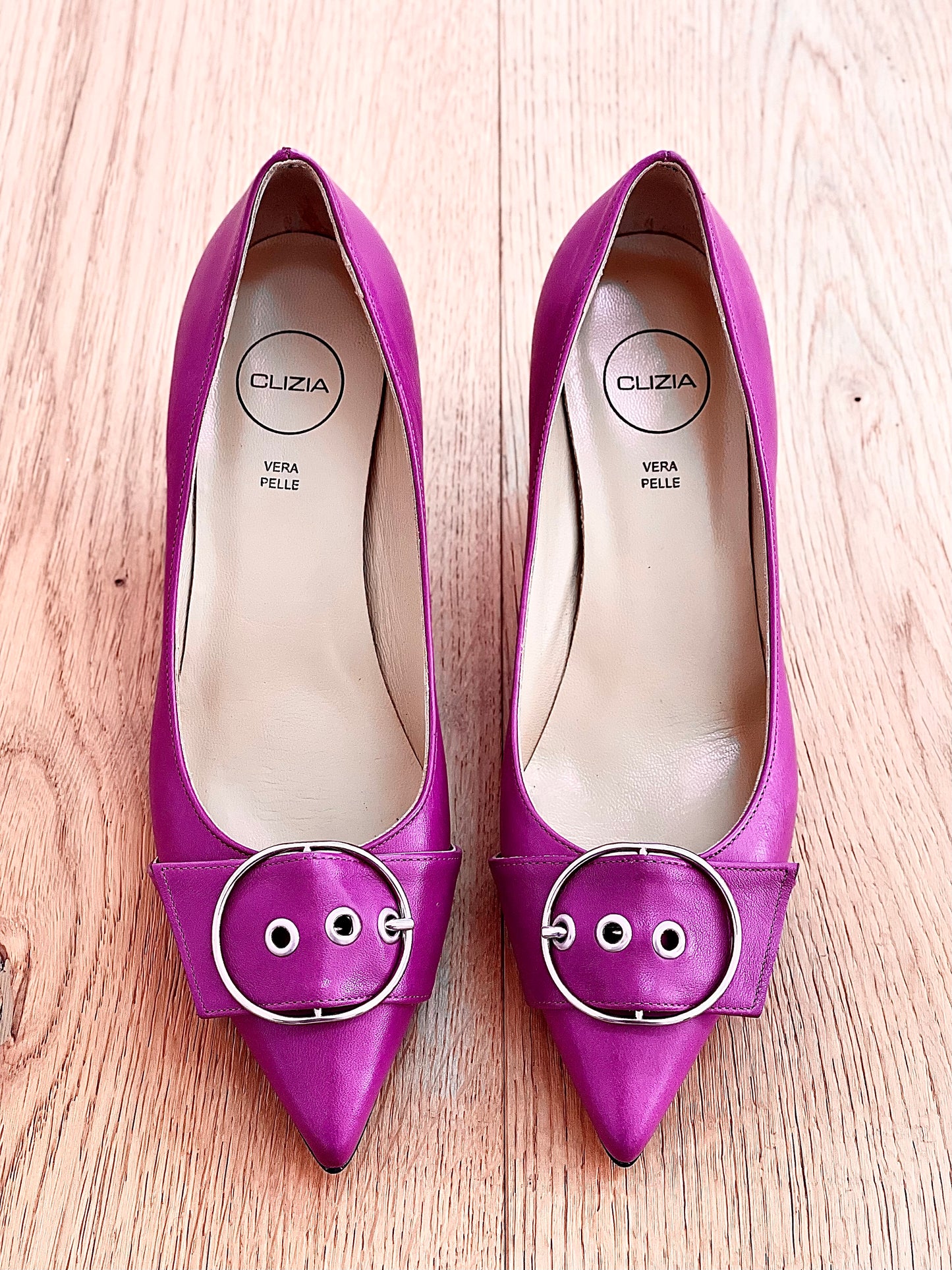 BONNIE FUCHSIA LEDER