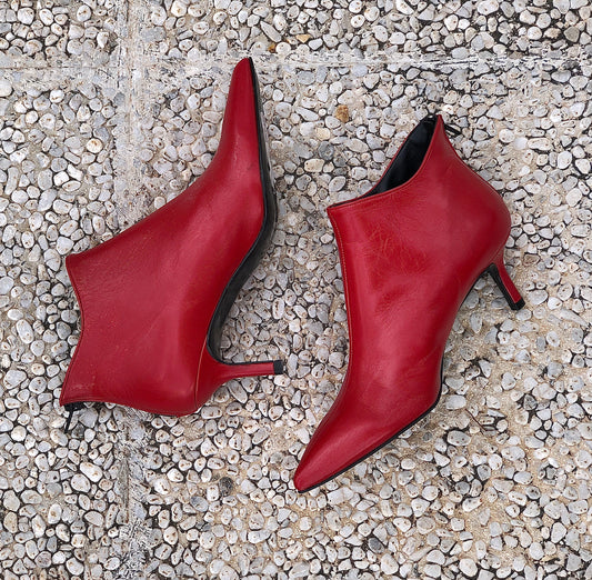 GHITA LEDER ROT