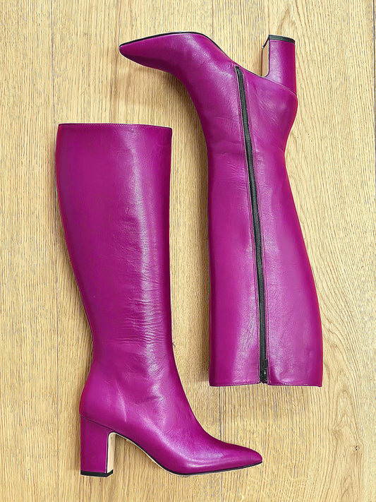 MARKE FUCHSIA LEDER