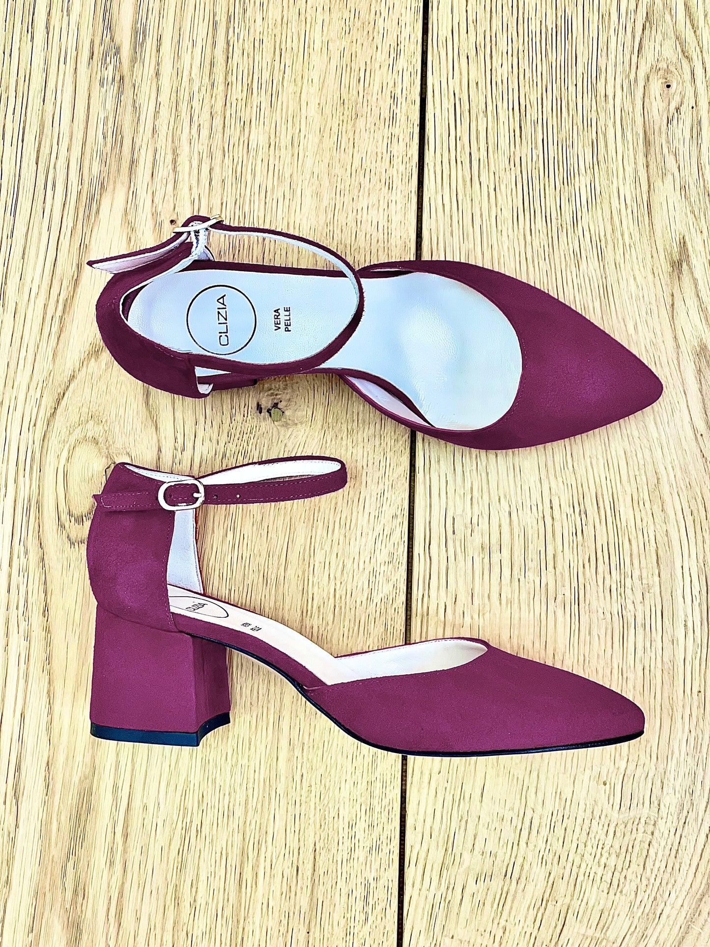LEDA BURGUND WILDLEDER