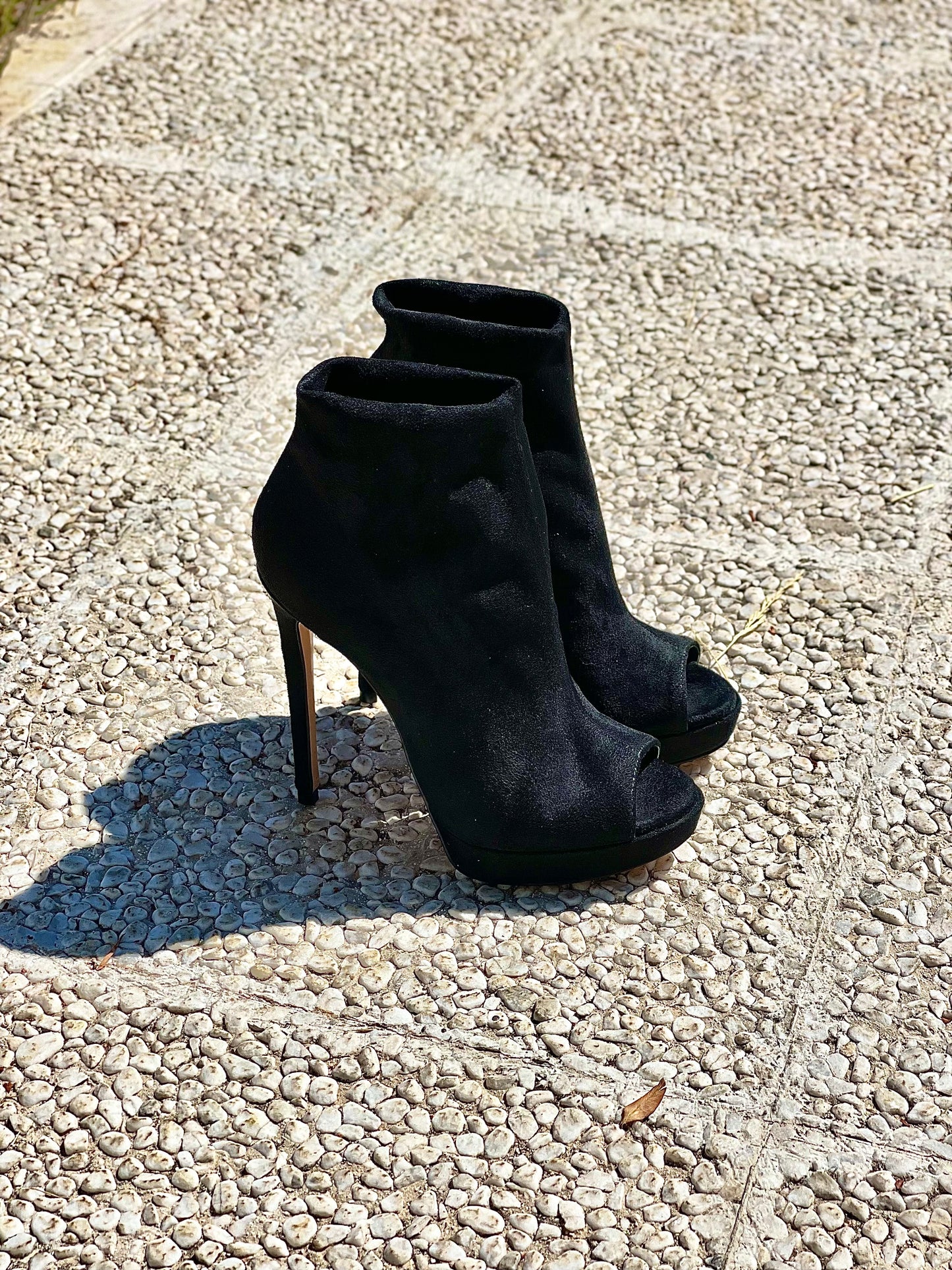 SASHA SUEDE ΜΑΥΡΟ