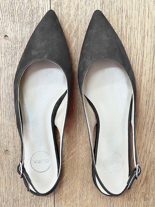 DELIA GRAY SUEDE