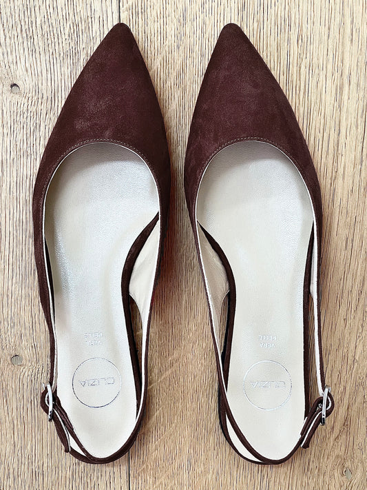 DELIA BROWN SUEDE