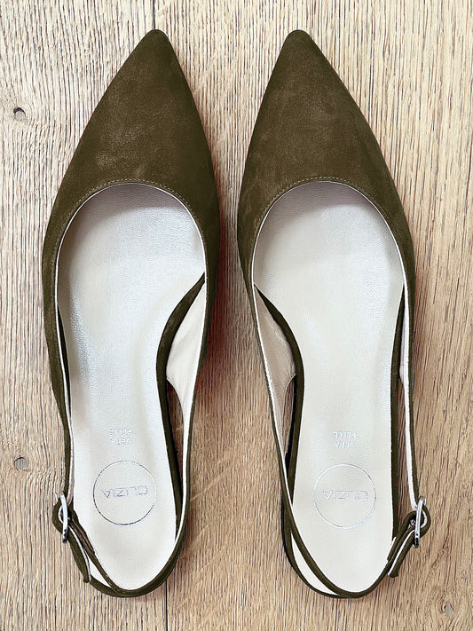 DELIA KHAKI SUEDE