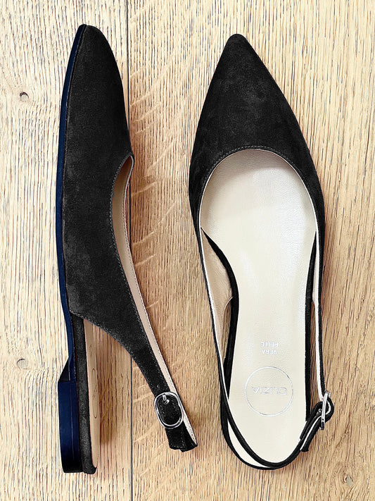 DELIA BLACK SUEDE