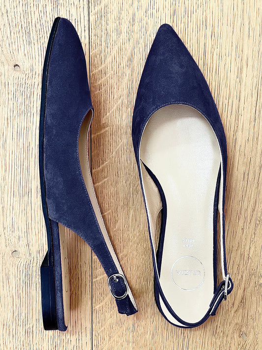 DELIA BLUE SUEDE