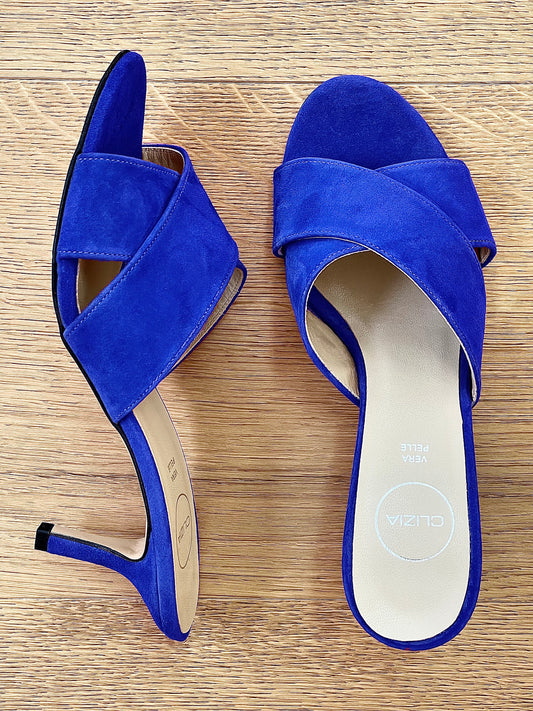 ZURI BLUE SUEDE