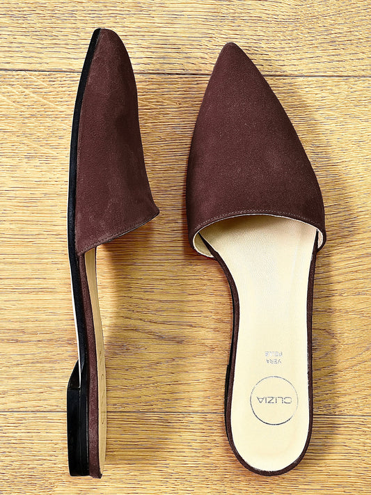 AINETT BROWN SUEDE