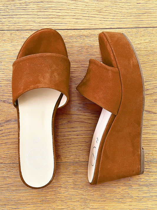 ARON COGNAC SUEDE