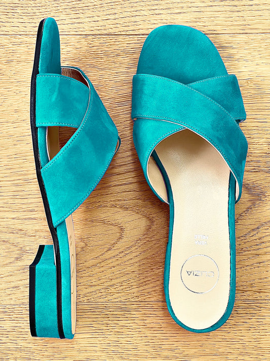 URIEL TURQUOISE SUEDE