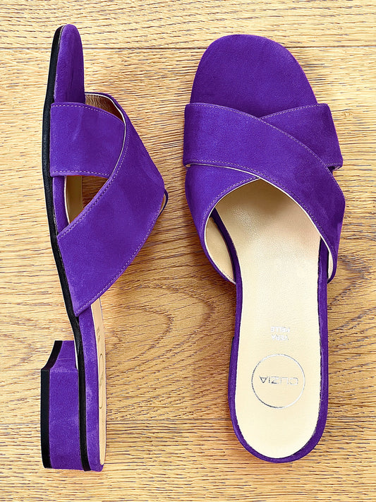 URIEL PURPLE SUEDE