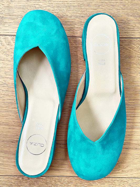 SULLY TURQUOISE SUEDE