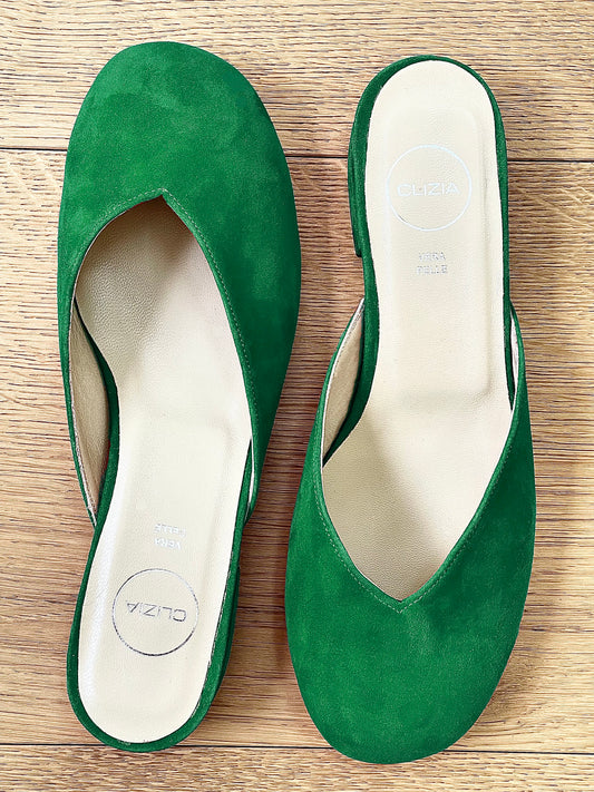 SULLY GREEN SUEDE