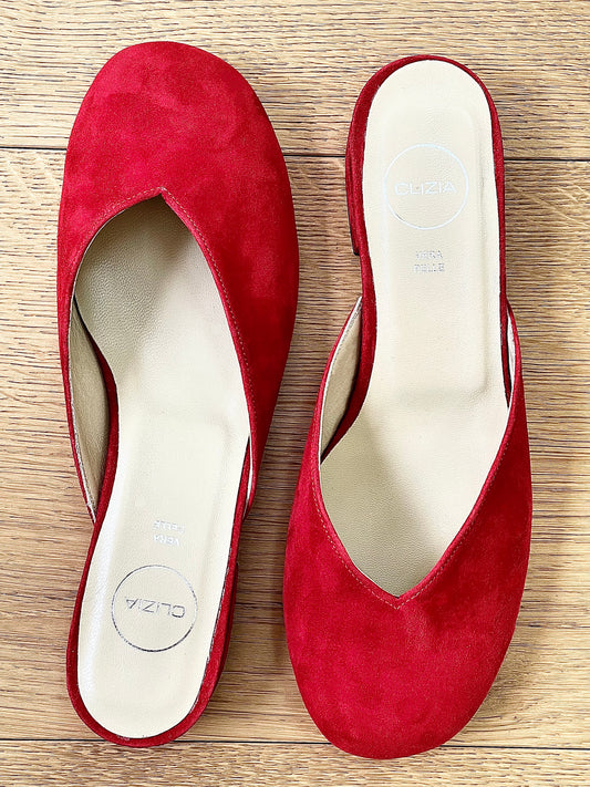 SULLY RED SUEDE