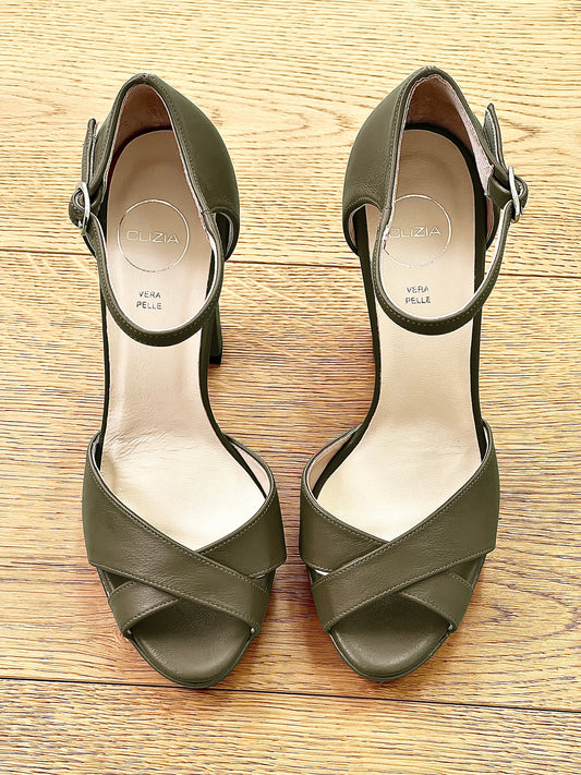 BRAIS KHAKI LEATHER