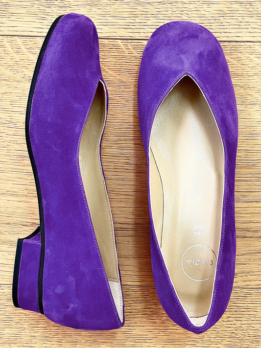 ANJA PURPLE SUEDE