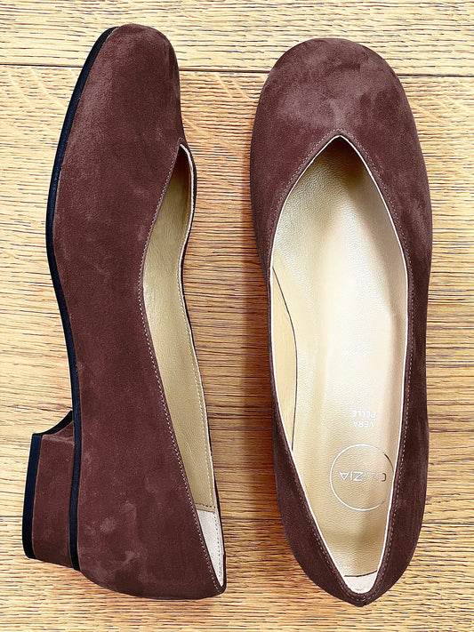 ANJA BROWN SUEDE