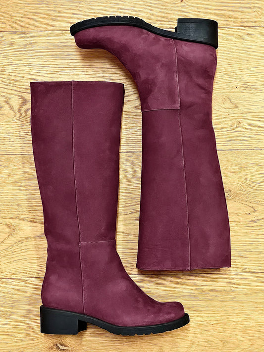 ZEUS NUBUCK BURGUNDY