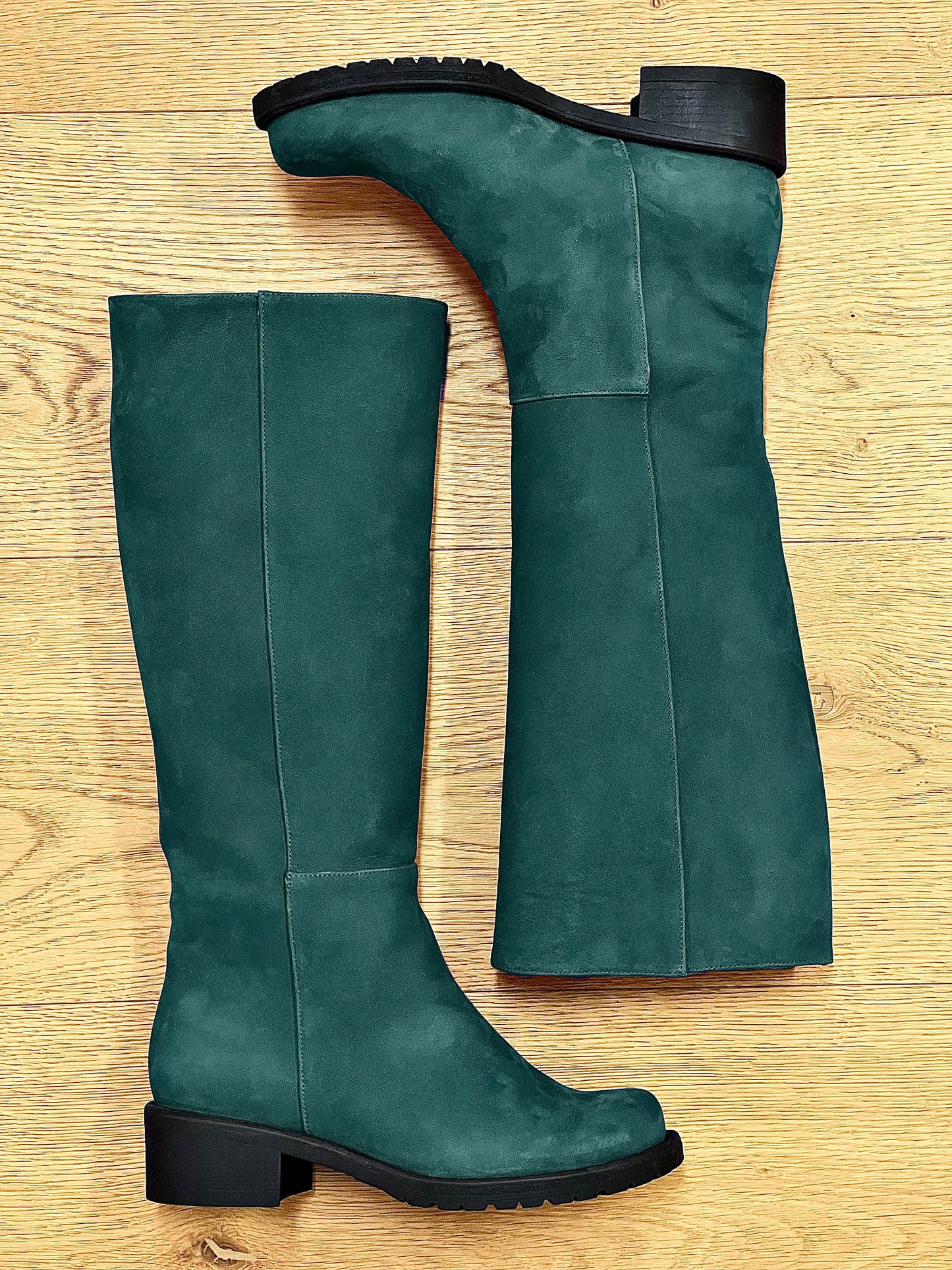 ZEUS GREEN NUBUCK