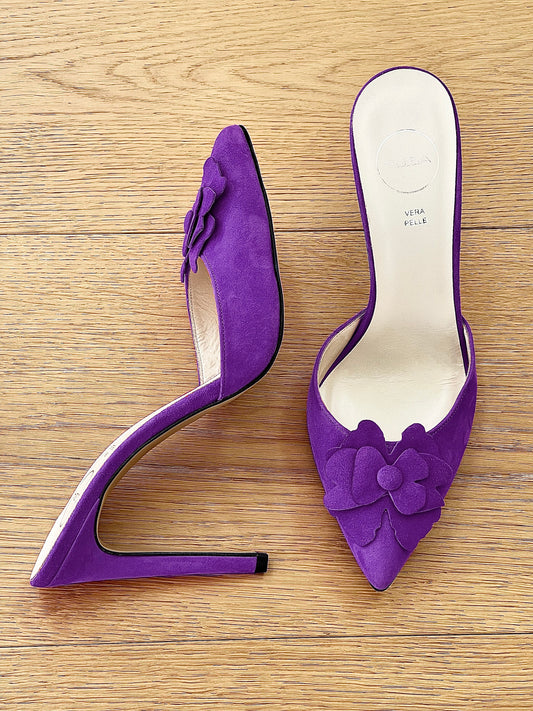 PURPLE SUEDE JODY