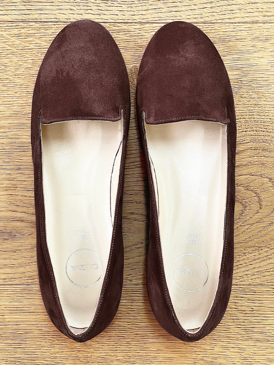 BROWN SUEDE DOLORES