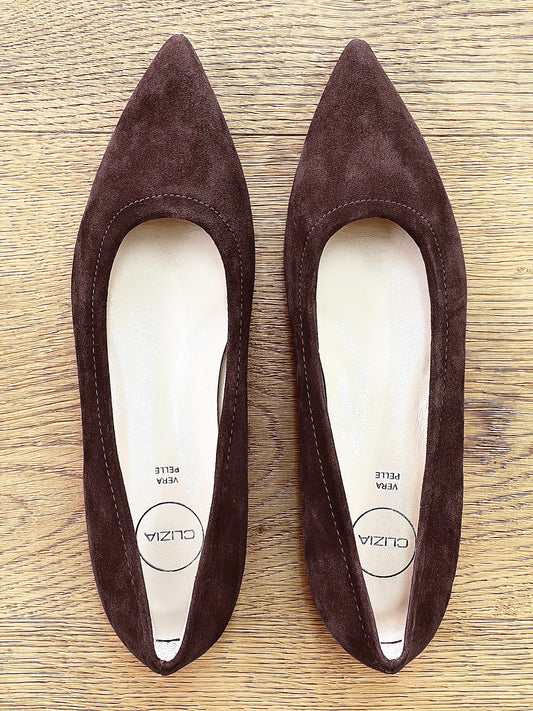 UMA BROWN SUEDE