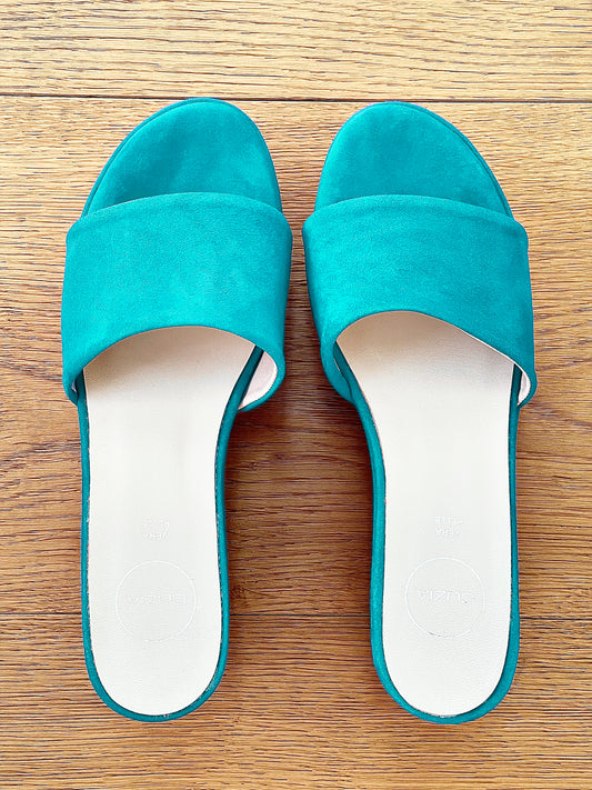 ARON TURQUOISE SUEDE