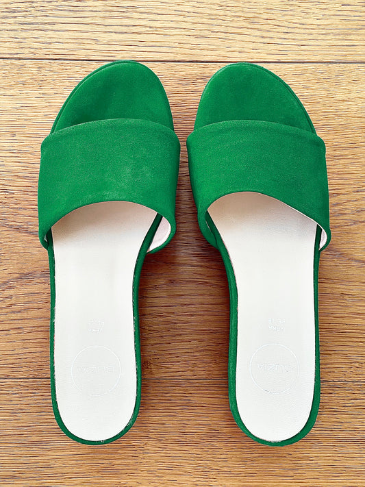 ARON GREEN SUEDE