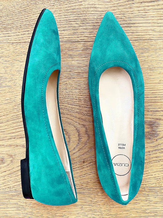 UMA TURQUOISE SUEDE