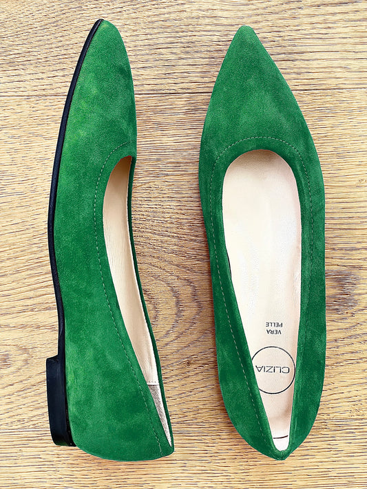 UMA GREEN SUEDE